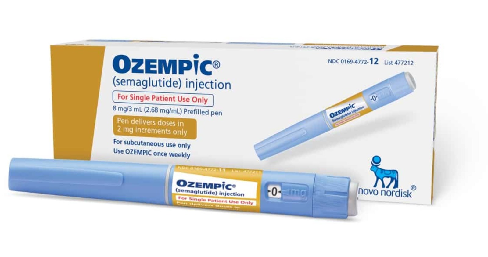 Ozempic (Semaglutide) 8mg/ 3ml Ozempic (Semaglutide) 8mg/ 3ml