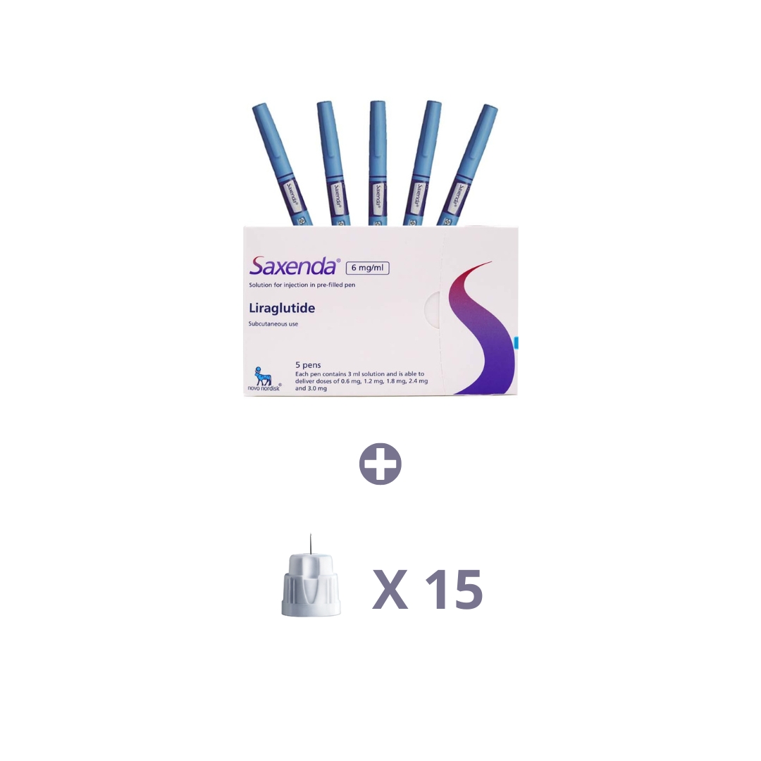 Saxenda (Liraglutide) 5 pens per box Saxenda (Liraglutide) 5 pens per box